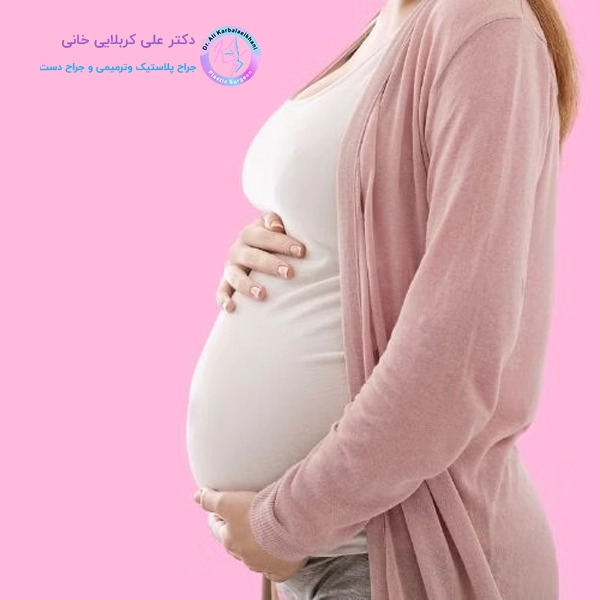 مشکلات احتمالی پروتز سینه در بارداری